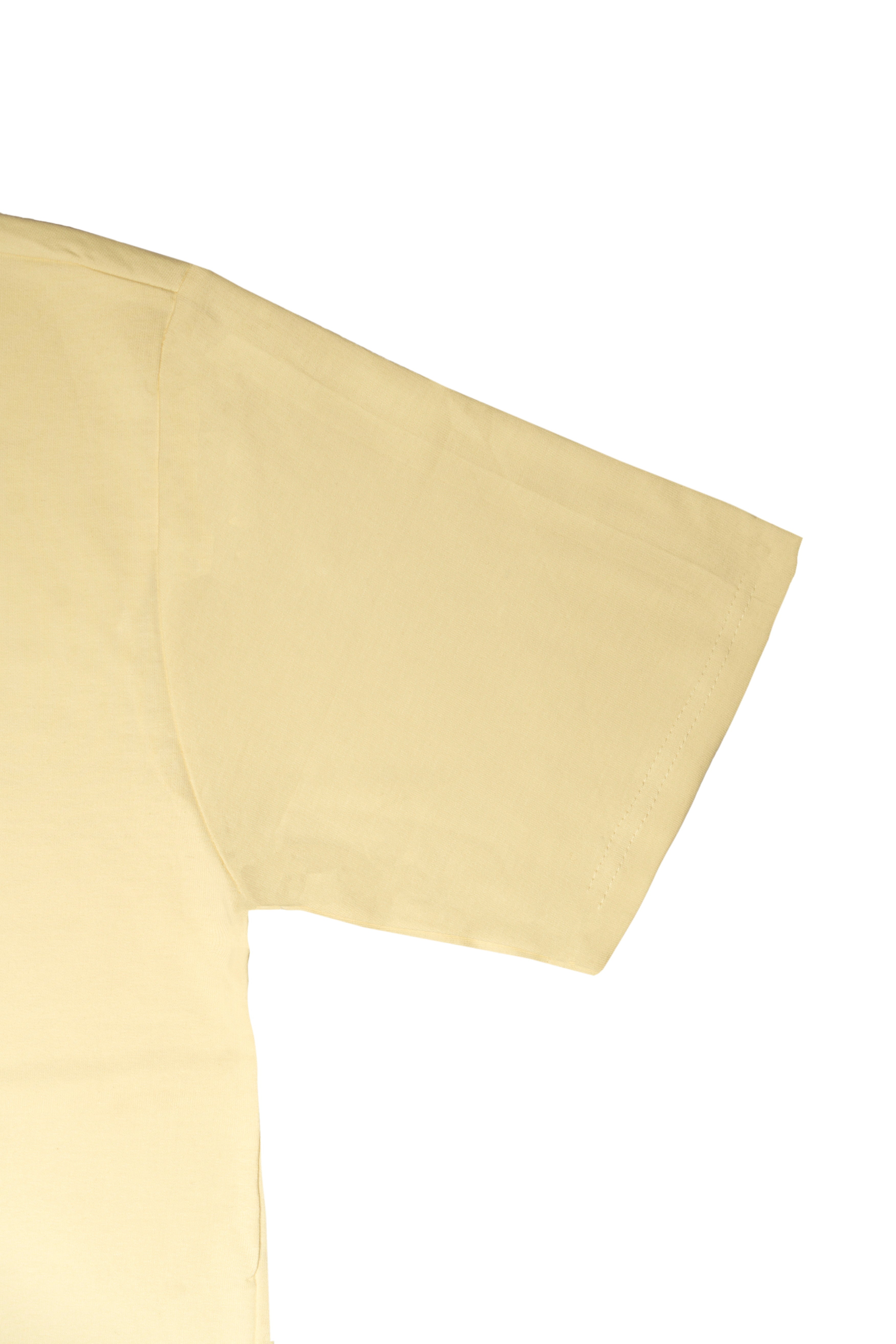 T-Shirt – Soft Beige with Brown Essence
