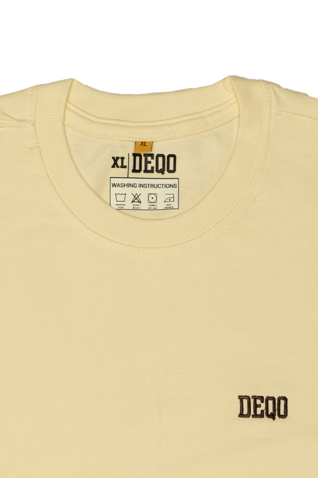 T-Shirt – Soft Beige with Brown Essence