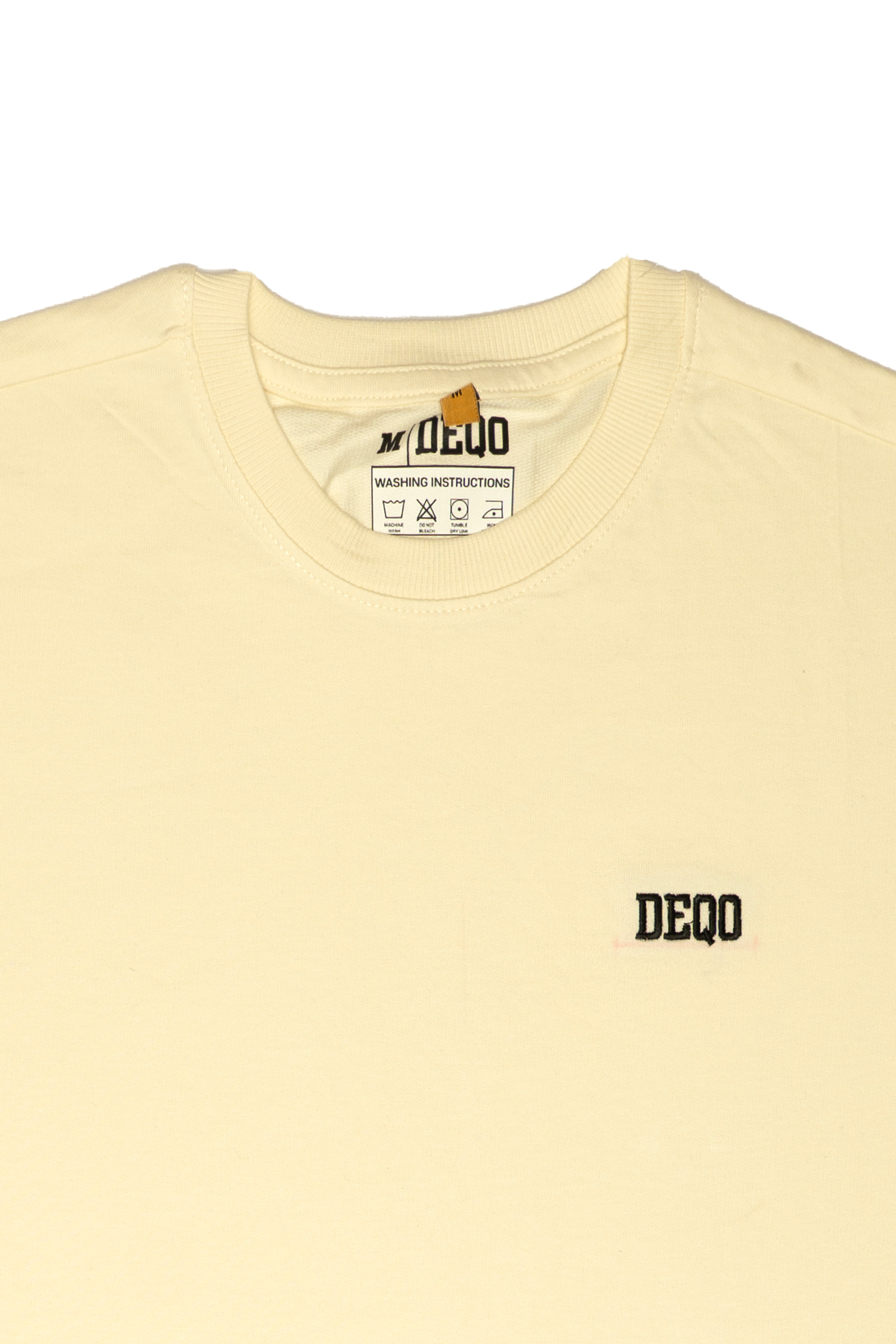 T-Shirt – Soft Beige with Black Essence