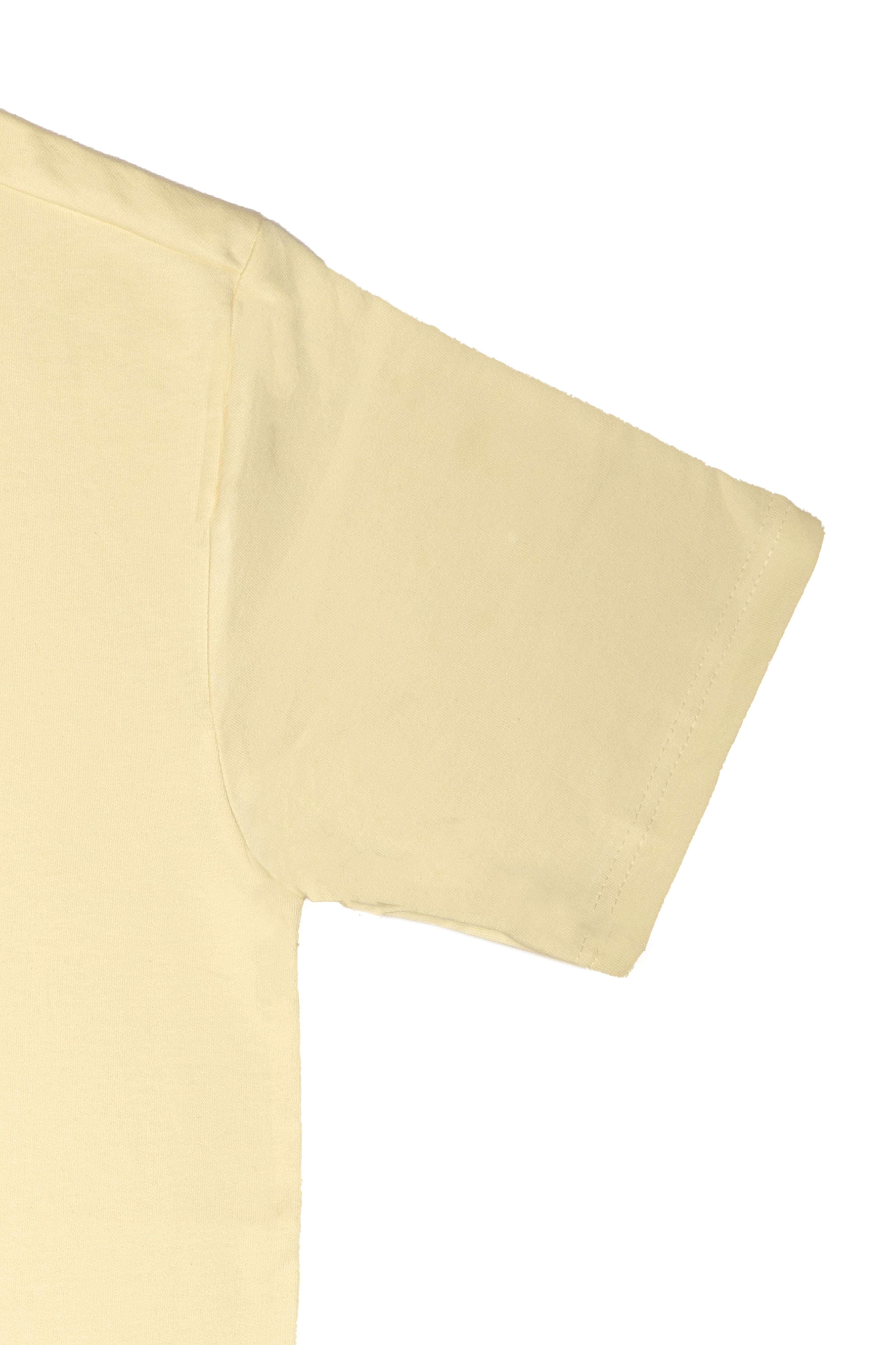 T-Shirt – Soft Beige with Black Essence