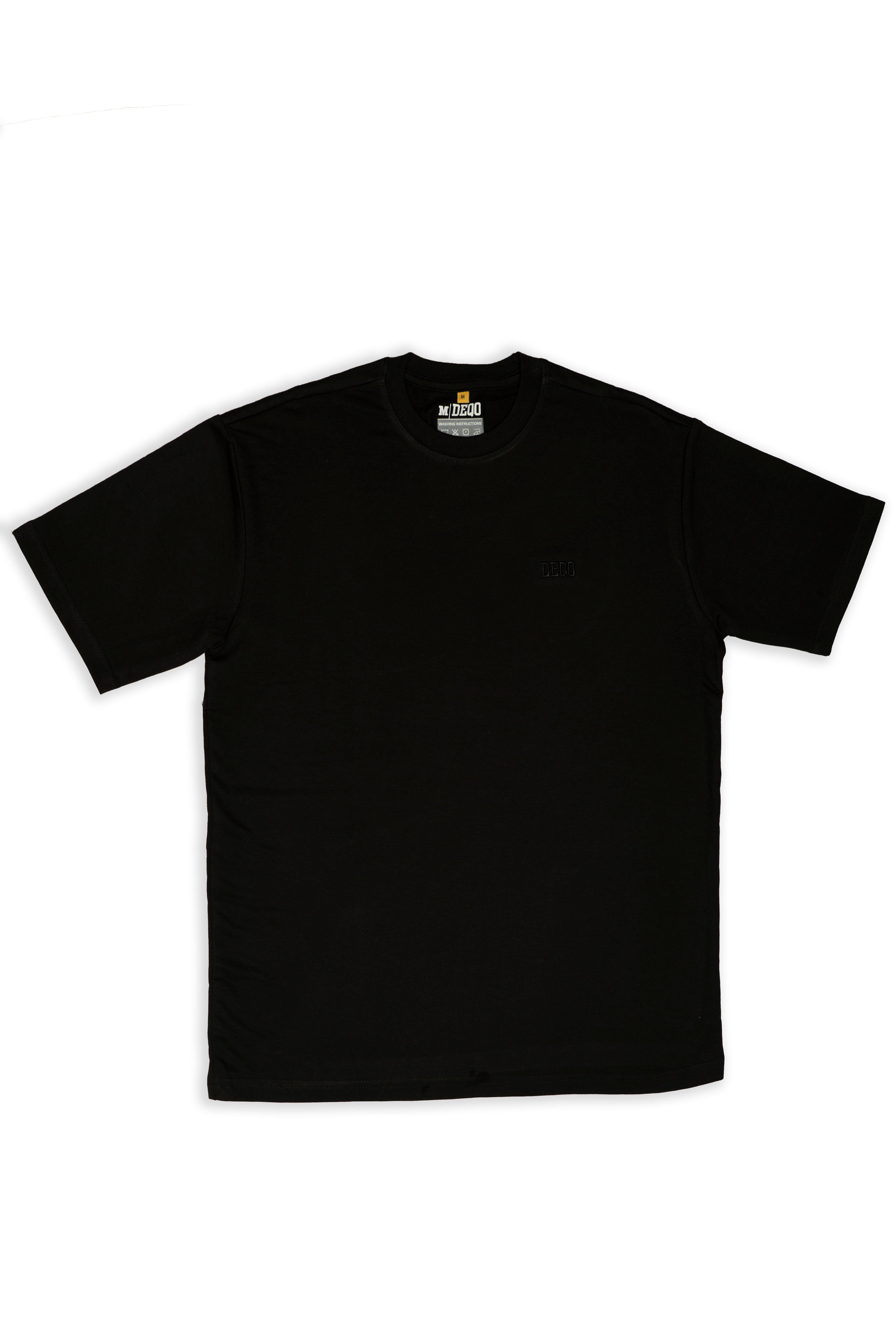 T-Shirt – Classic Black with Tonal Black Essence