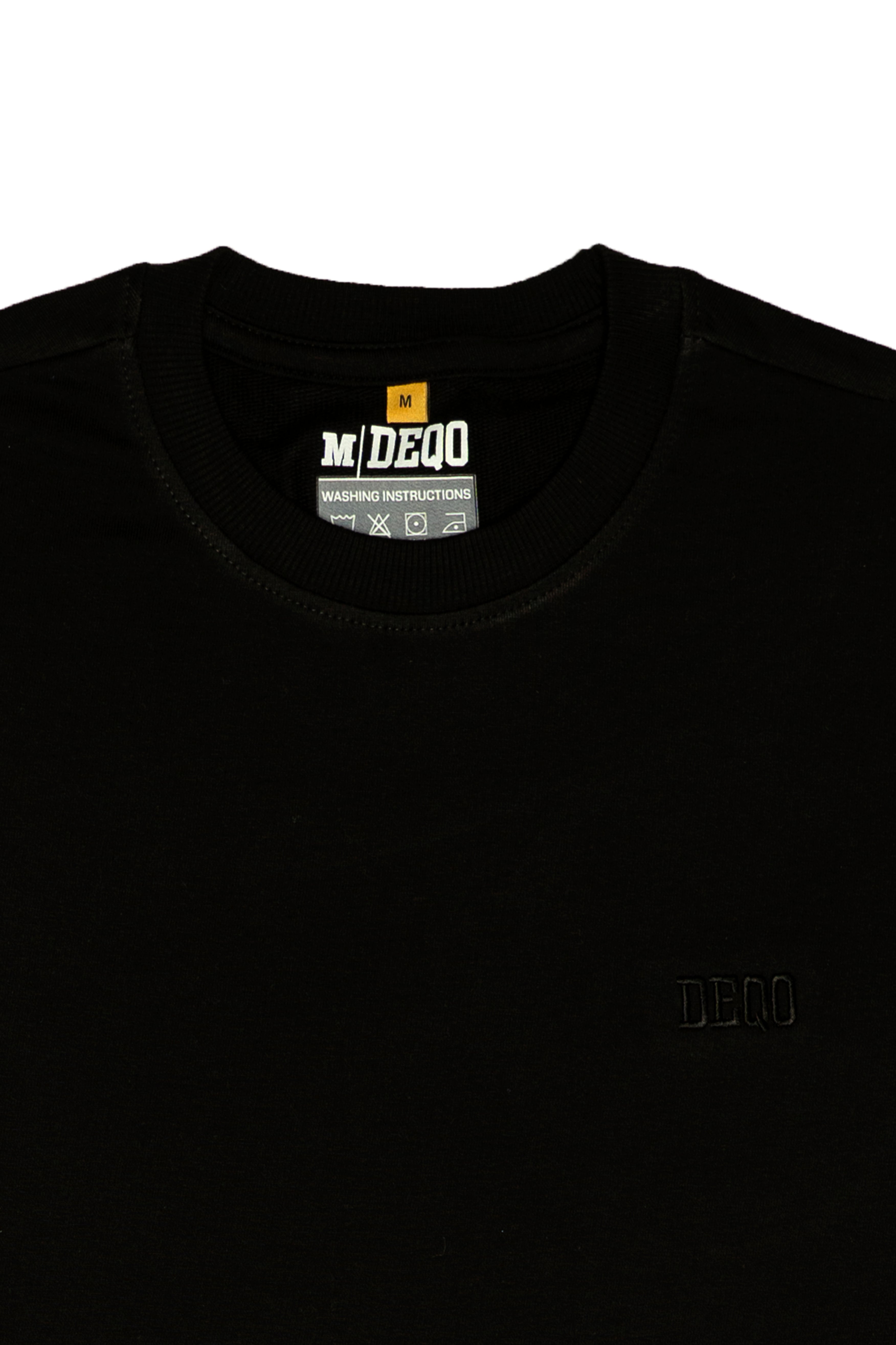 T-Shirt – Classic Black with Tonal Black Essence