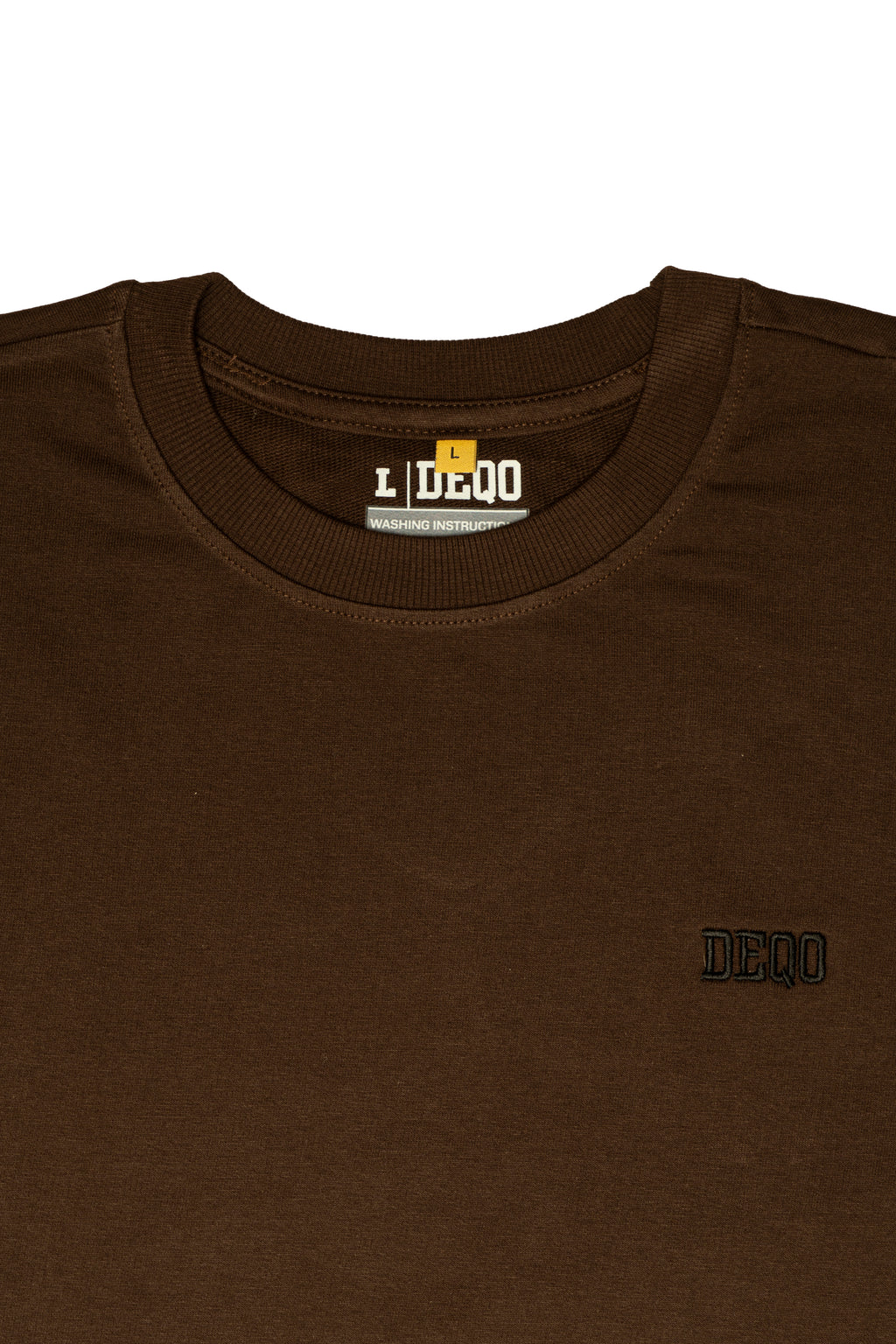 T-Shirt – Chocolate Brown with Black Essence