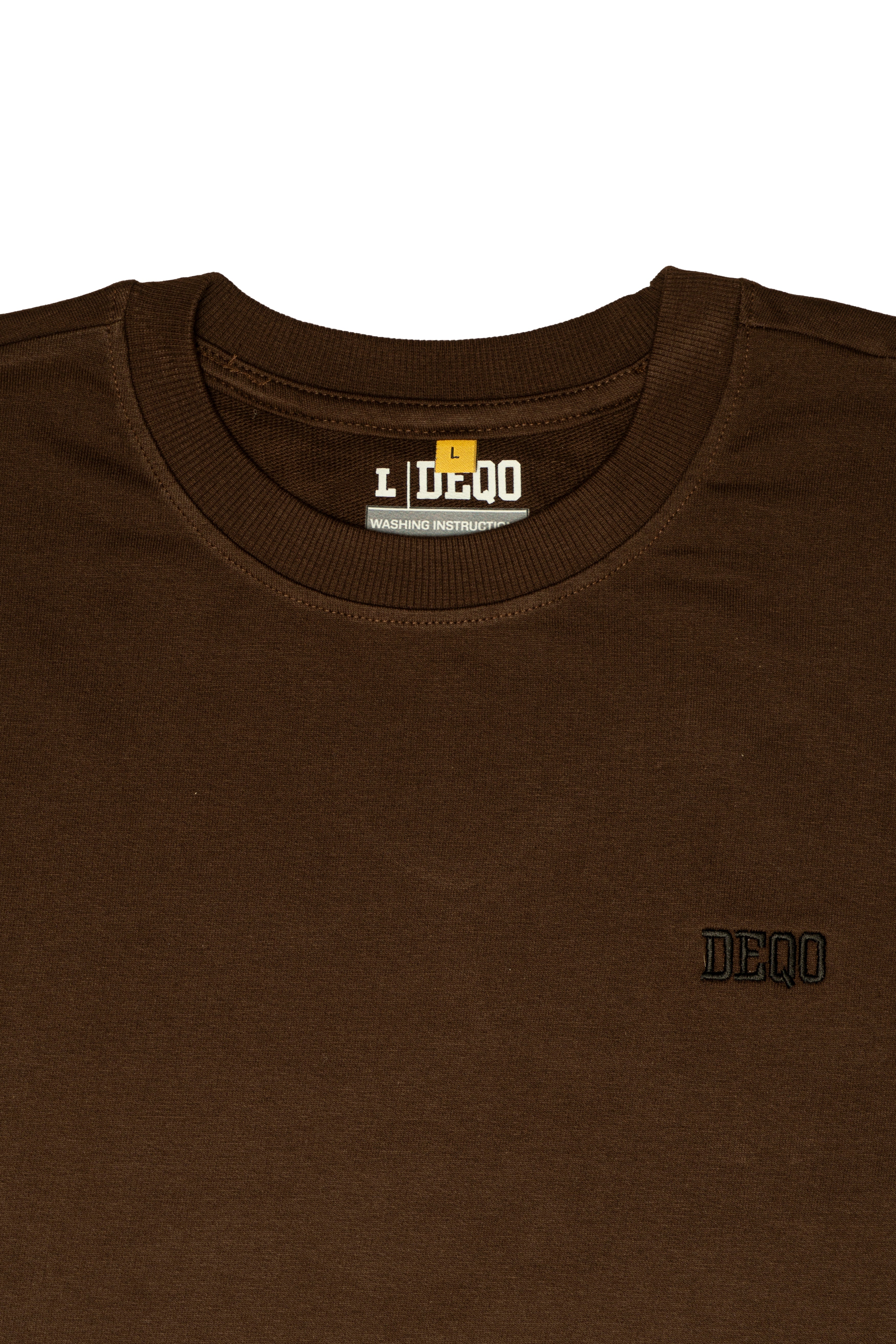 T-Shirt – Chocolate Brown with Black Essence