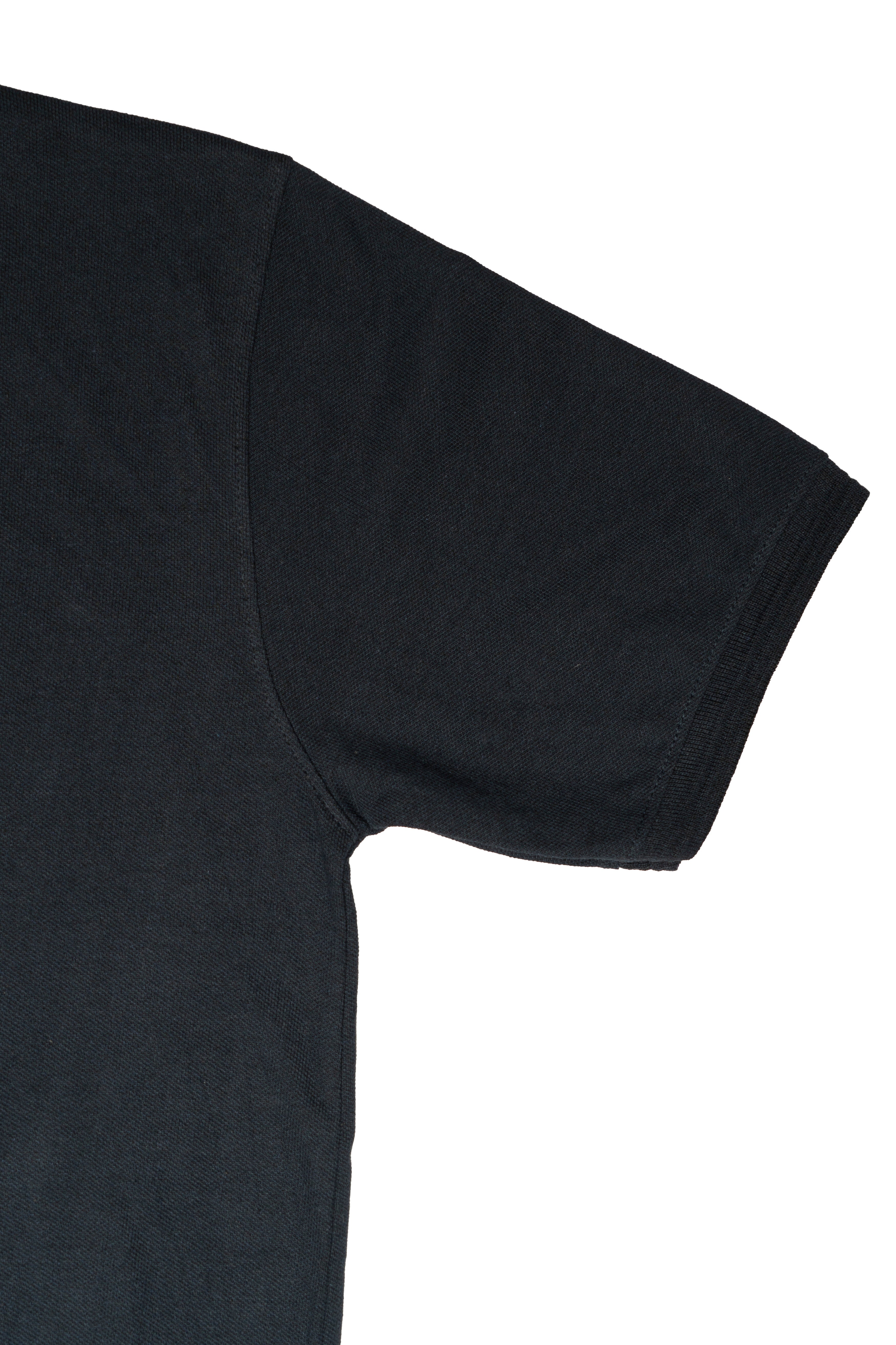Polo Shirt –Navy Blue with White Essence