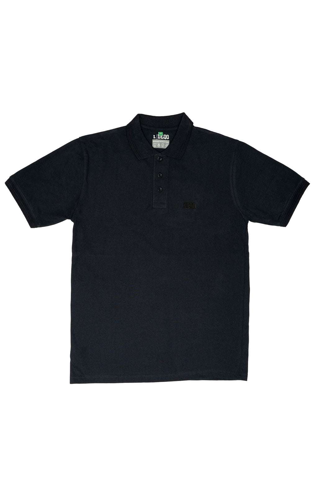 Polo Shirt – Navy Blue with Tonal Navy Essence