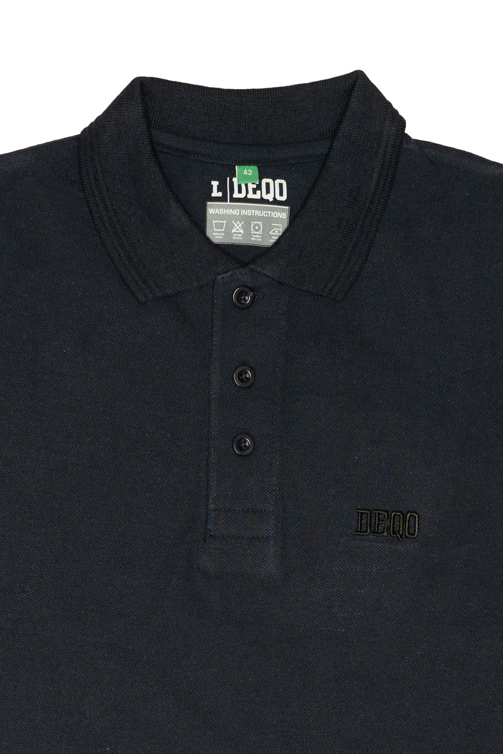 Polo Shirt – Navy Blue with Tonal Navy Essence