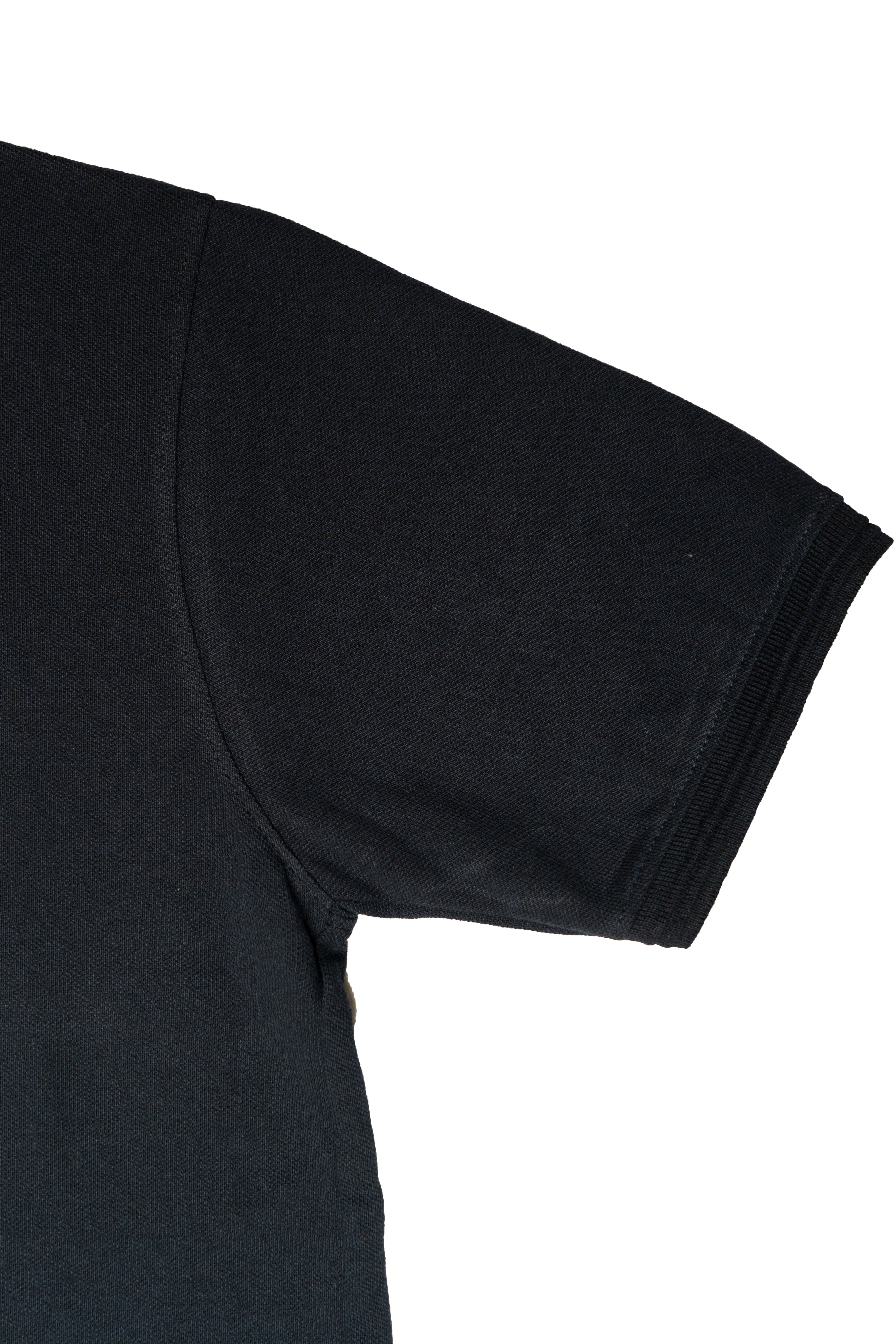 Polo Shirt – Navy Blue with Tonal Navy Essence
