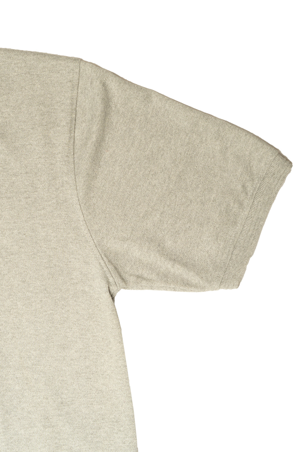 Polo Shirt – Grey Melange with Black Essence