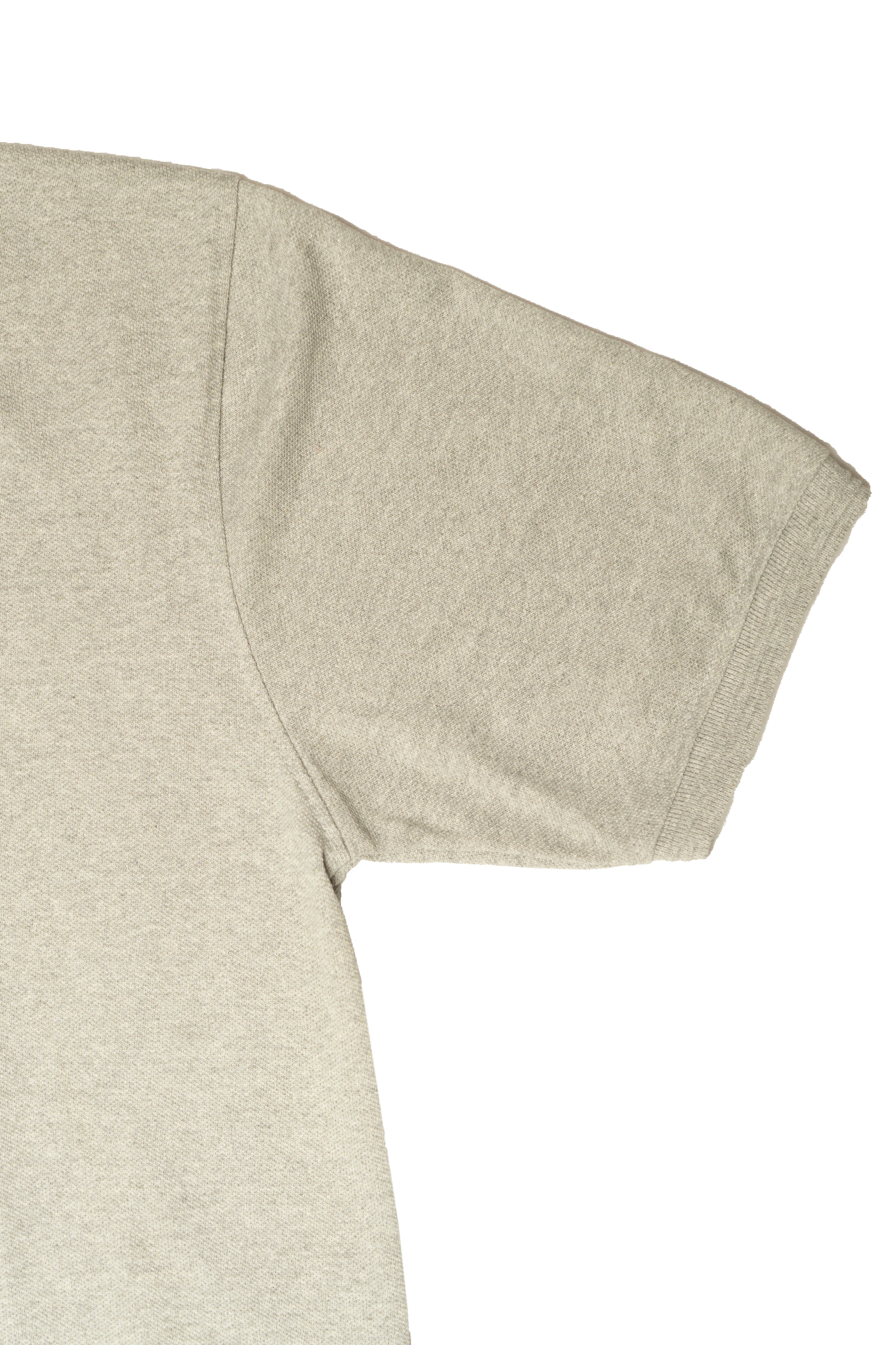 Polo Shirt – Grey Melange with Black Essence