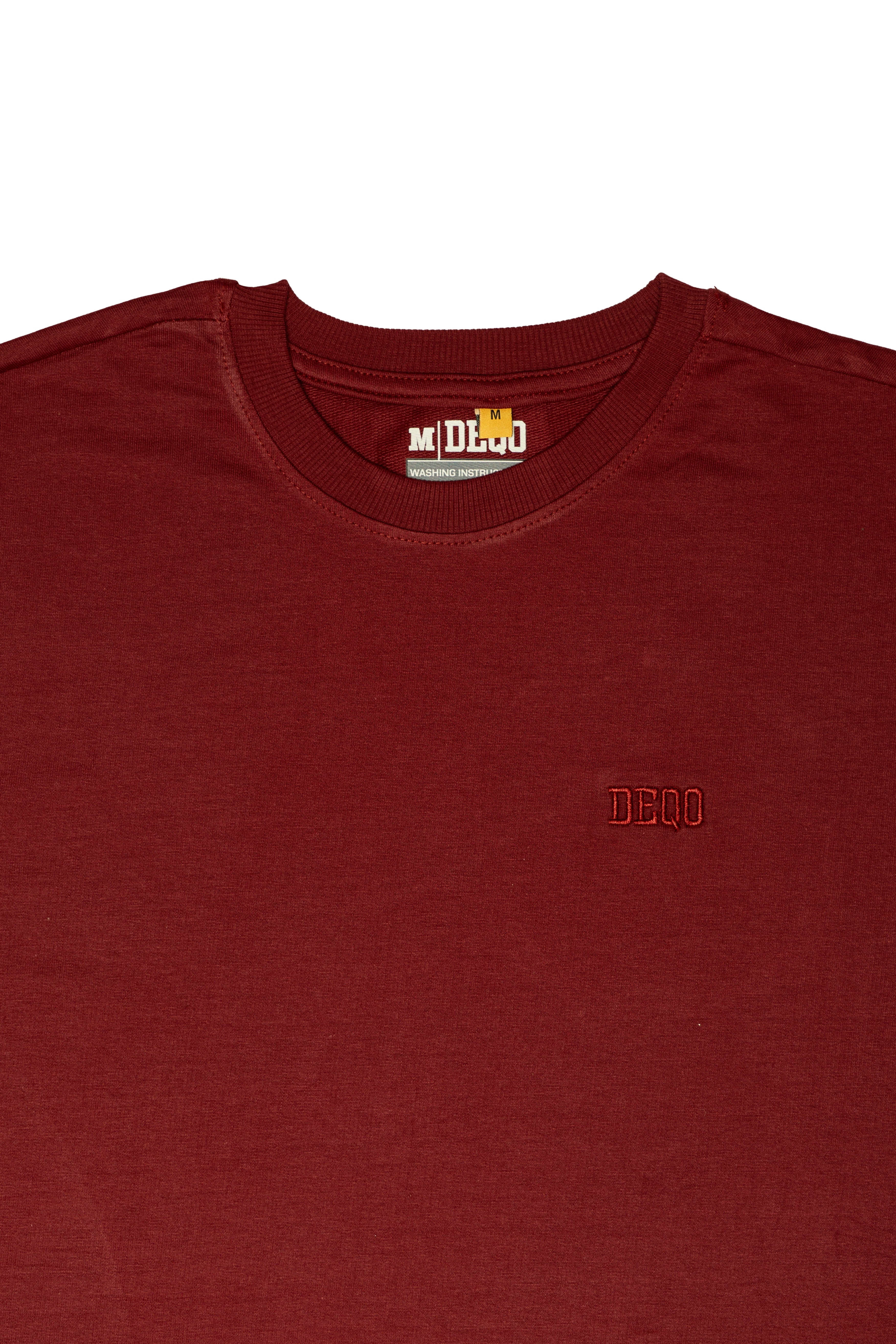 T-Shirt – Maroon Red with Tonal Essence