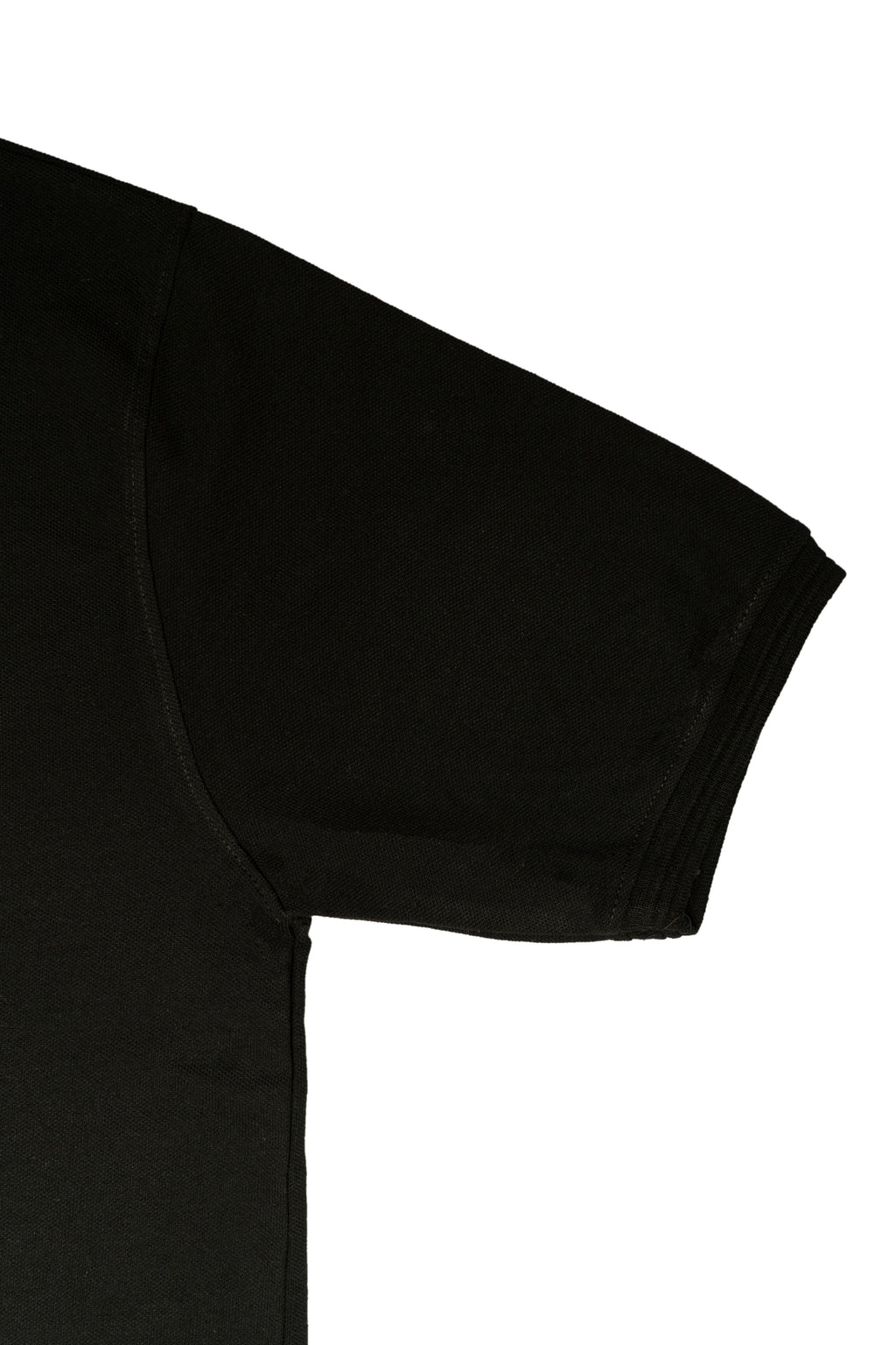 Polo Shirt – Jet Black with Tonal Essence
