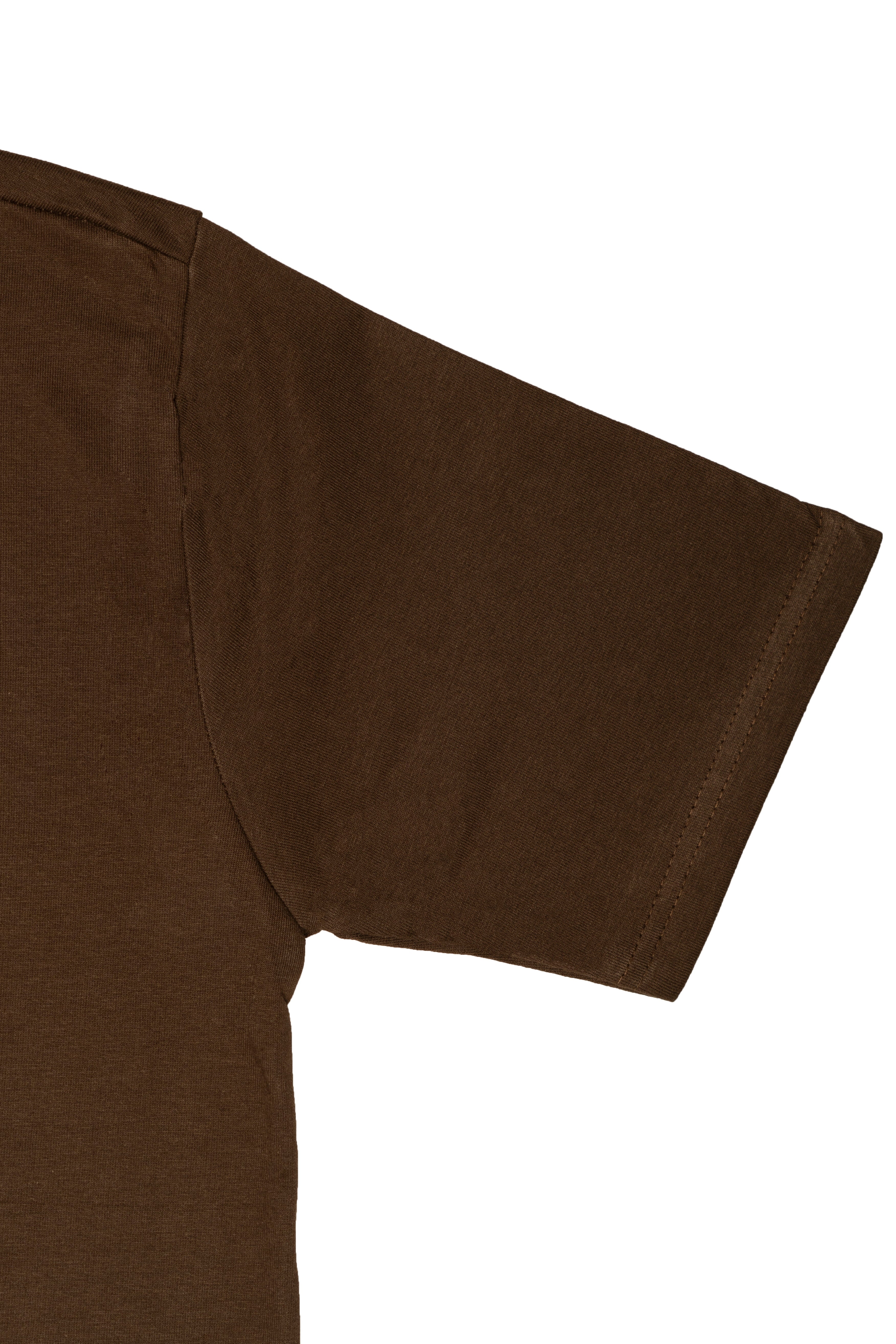 T-Shirt – Chocolate Brown with Brown Essence