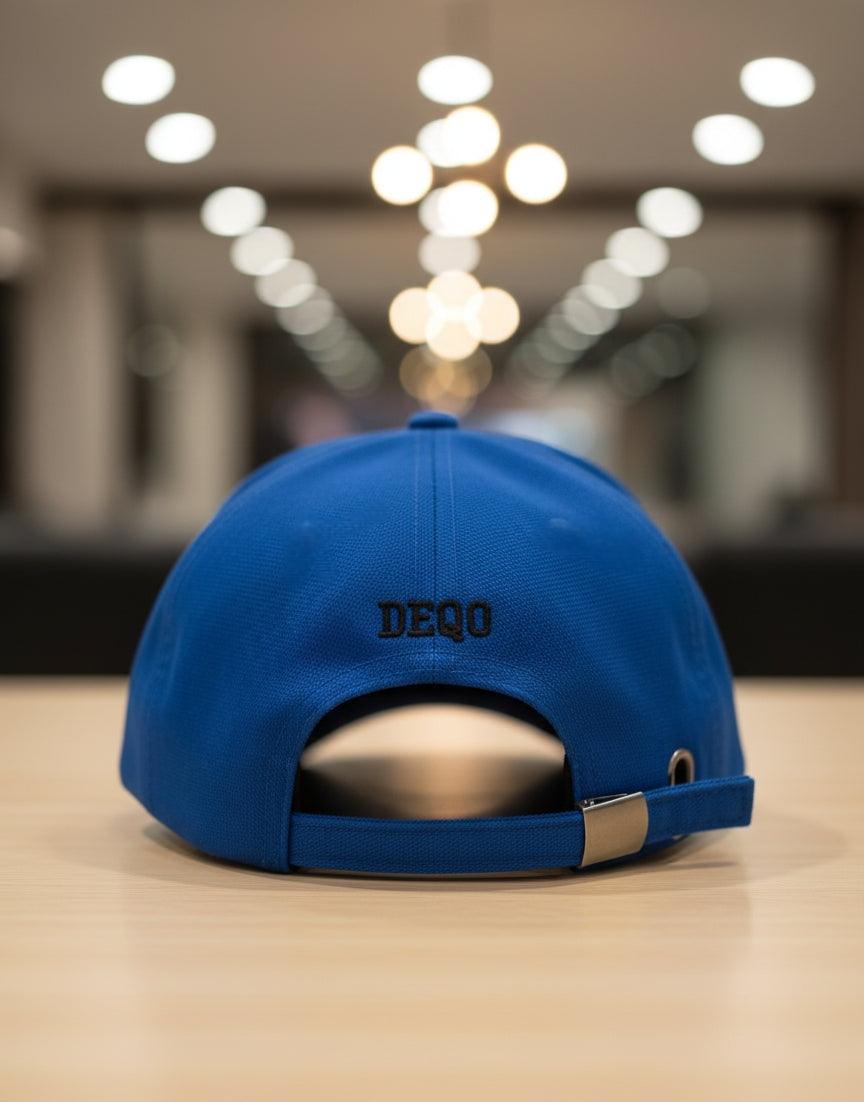 Vivid Blue Curve Cap