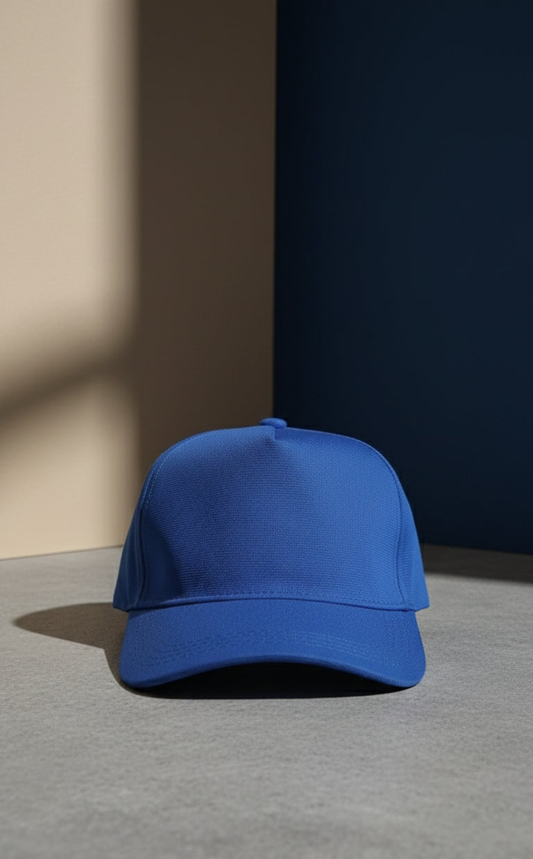 Vivid Blue Curve Cap
