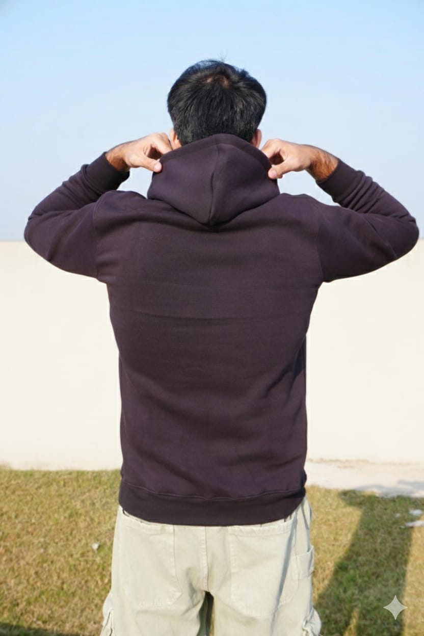 Charcoal WhiteLine Hoodie